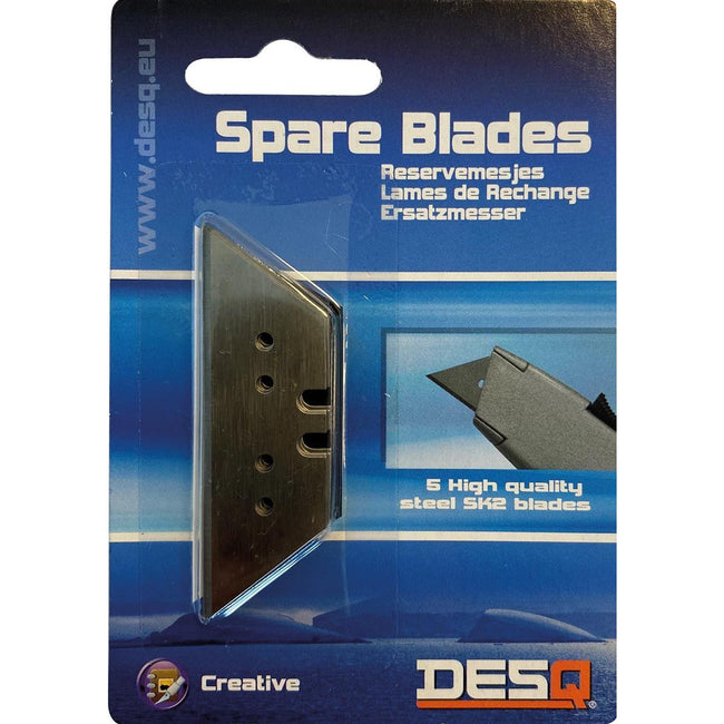 Desq - replacement blades for safety cutter 10880, blister of 5 pieces