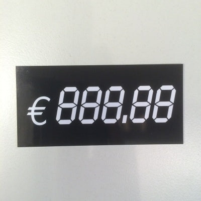 Klika -  Digitaal kaartje 80x39 mm €888.88 10st