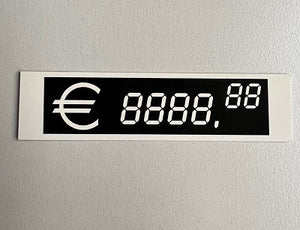 Klika -  Digitaal kaartje 100x25mm € 8888.88 10st