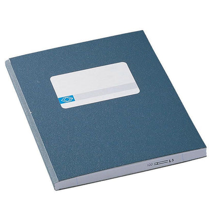Atlanta by Jalema - Notebook Djois glued 210x165mm 192 pages blue