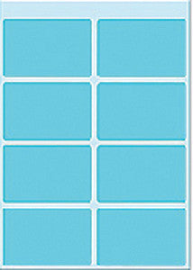 Herma - Label 3693 25x40mm Blue 40 pièces | 10 pièces