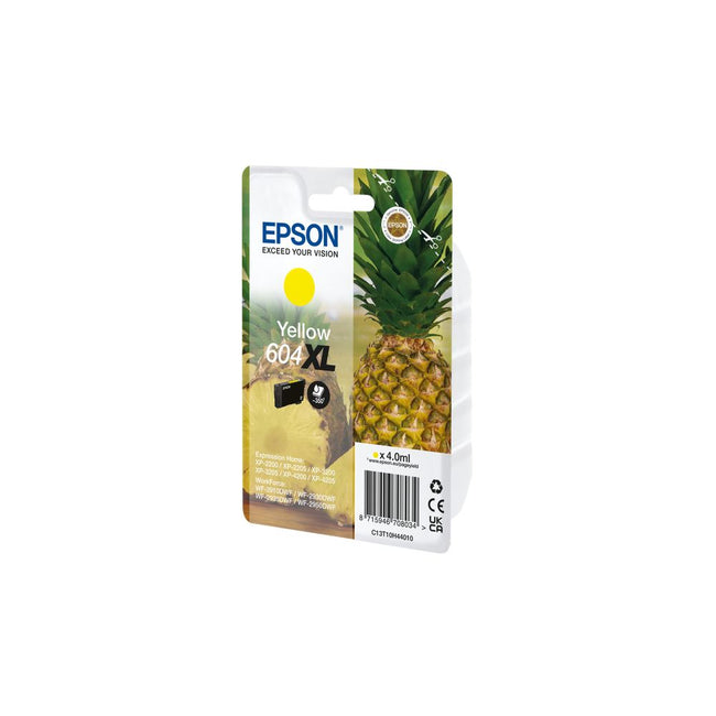 Epson - Cartucho de tinta 604XL T10H44 amarillo