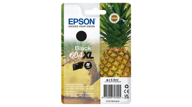 Epson -  604XL inktcartridge 1 stuk(s) Origineel Hoog (XL) rendement Zwart