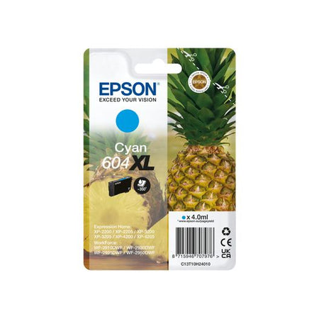 Epson - Tintenpatrone 604XL T10H24 blau