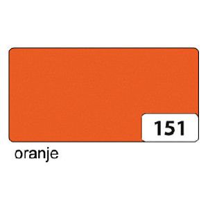 Folia Paper - Etalage Carton Folia 1 - 48x68cm 380gr Nr151 Oranje