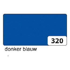 Folia Paper - Etalagekarton folia 1z 48x68cm 380gr nr320 blauw | 10 stuks