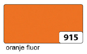 Folia Paper - Etalagekarton Folia 1-zijdig 48x68cm 380gr nr915 lichtoranje