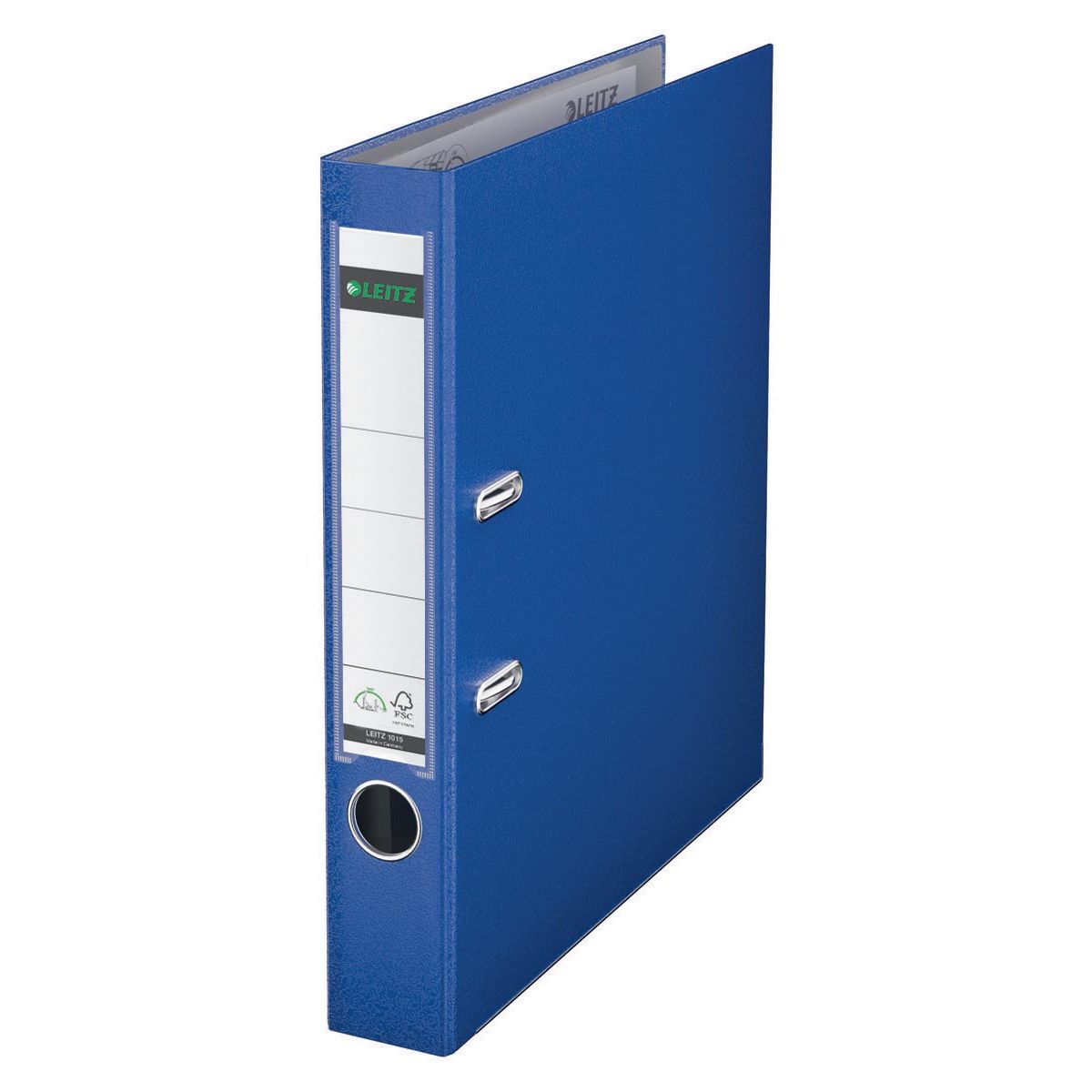 Leitz - 180° binder, A4, made of PP, spine of 5 cm, dark blue