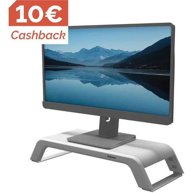 Fellowes - Supporto per monitor Hana LT, bianco