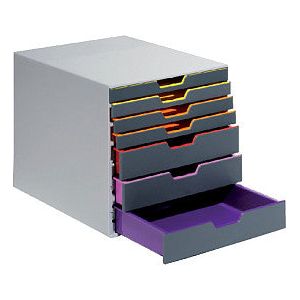 Durable - Ladenbox durable 7 laden varicolor | 1 stuk