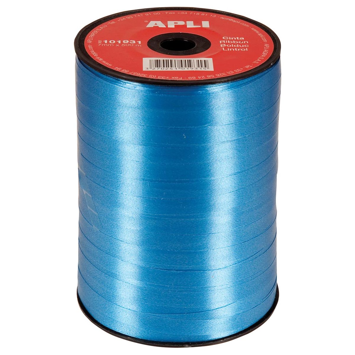 Apli - sierlint 7 mm x 500 m, blauw