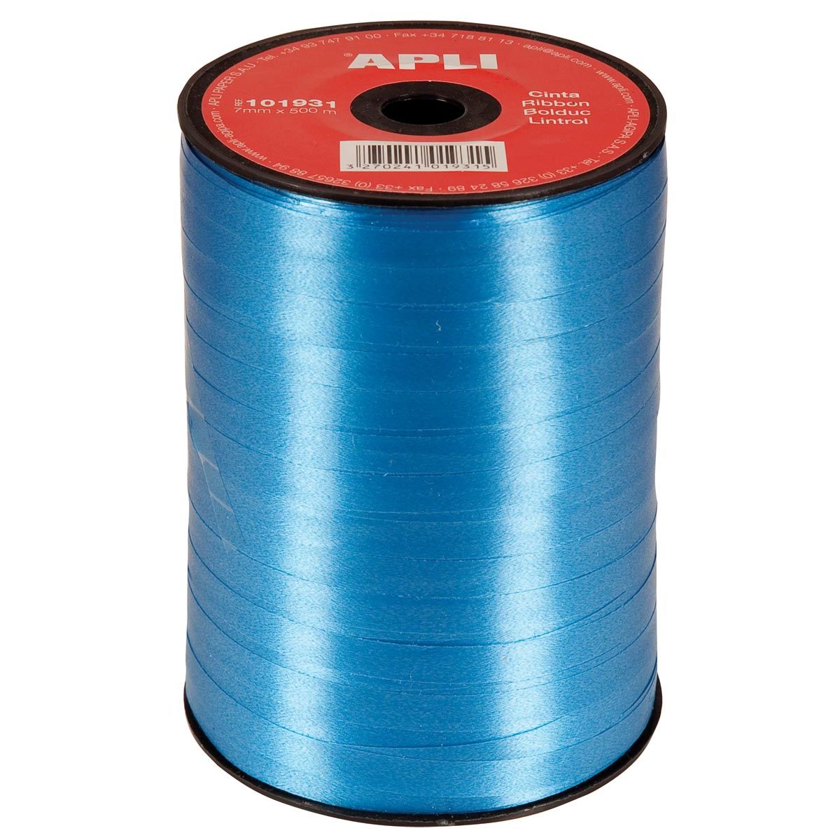 Apli -  sierlint 7 mm x 500 m, blauw