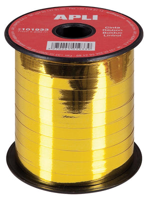 Apli - ruban décoratif 7 mm x 250 m, doré