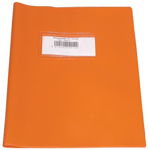 Bronyl - Bronyl schriftomslag ft 16,5 x 21 cm (schrift), oranje