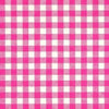 Klika - Papel de regalo Papel de regalo Cuadrados Hotpink sobre canalé blanco 50 cm