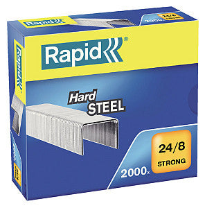 Rapid - Staples 24/8 Steel Strong 2000 pièces