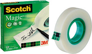 Scotch - plakband Magic e ft 19 mm x 33 m