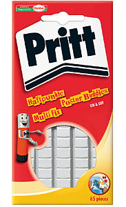 Pritt - Buddies doppelseitig Kleefpad Poster Blister von 65 Teilen | 24 Stücke