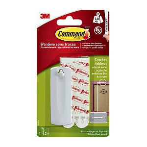 Command - Haak command knststf incl bevestigingsstrip | 12 stuks