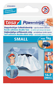 Tesa - Powerstrips petits, meilleurs 1 kg, cloque de 14 pièces