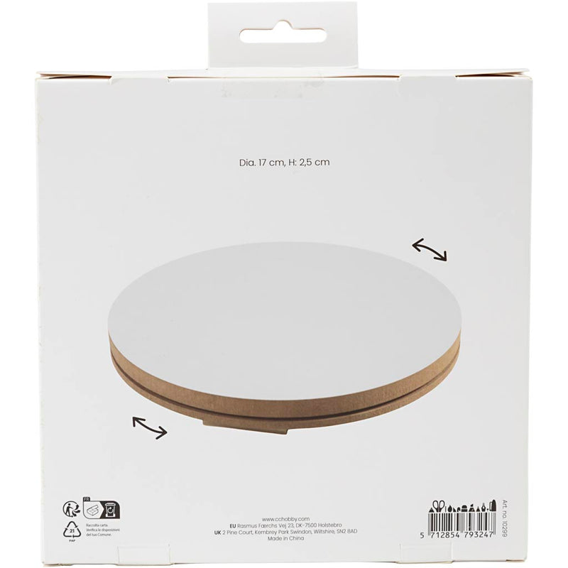 Creativ Company -  Boetseerschijf  mdf 17cm