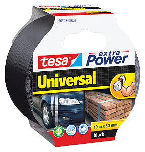 Tesa - Extra Power Universal, ft 50 mm x 10 m, schwarz