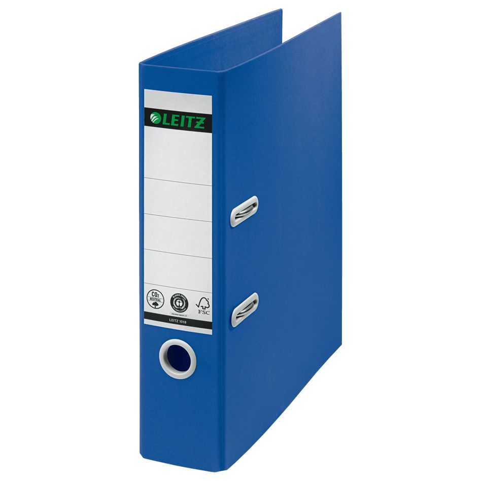 Leitz - Ordner 180° Recycle 80 mm Karton A4 blau
