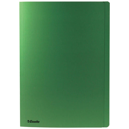 Esselte - cartella di file verde, ft folio