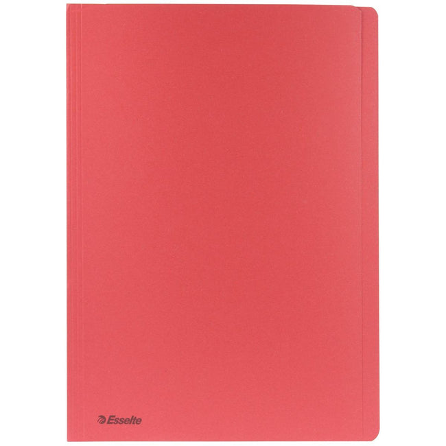 Esselte - red file folder, ft folio
