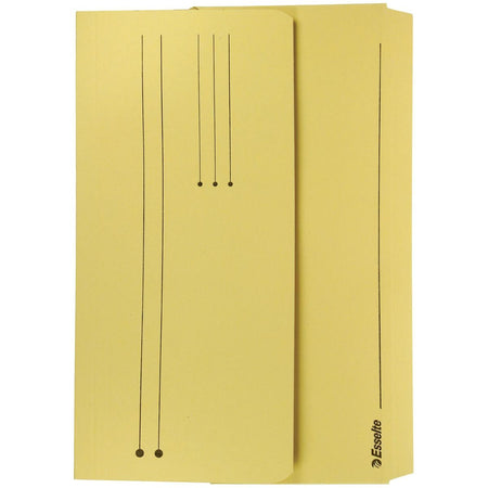 Esselte -  documentenmap Pocket File geel