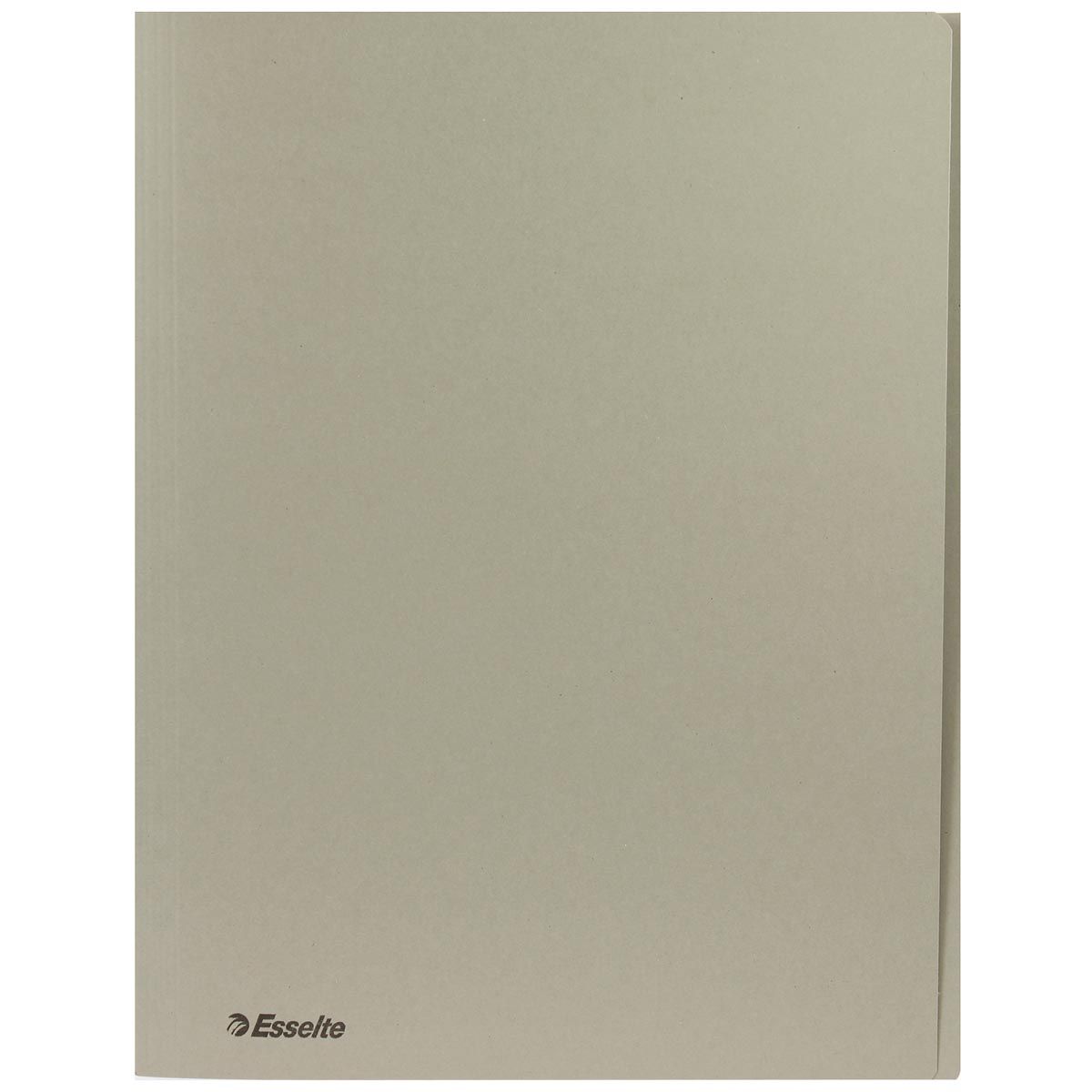 Esselte - carpeta de archivos gris, pies A4