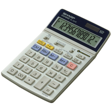 Sharp - desk calculator EL-337C