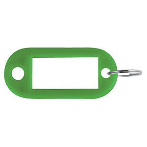 Pavo - Sleutel -Etikett Pavo Plastik Grün | Box ein 100 Stück