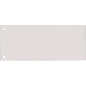 QBASIC - Scheidungsstreifen 225x120mm 50 Blatt Weiß | 24 Stücke