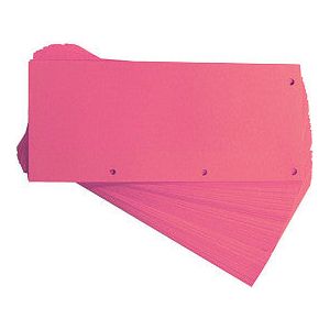 Oxford - Duo de bande de partition 240x105 mm rose 60 pièces