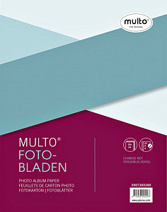 Multo - Fotobladen multo 23-gaats + dekvel chamois | 10 stuks