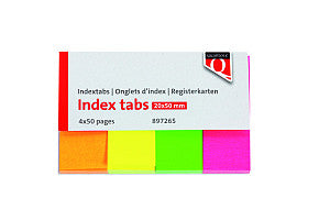 Quantore - INDEXTABS 20x50mm Neon