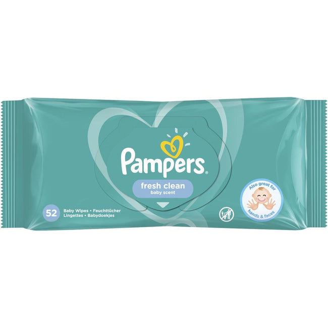 Pampers - Pampers Wipes humides fraîchement propres, 52 pièces Suit