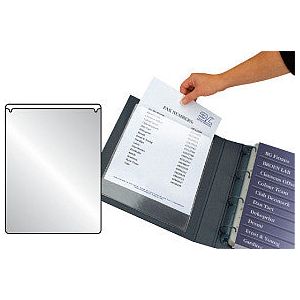 DJois - Bagure d'origine U -fold 220x305mm auto-adhésif PP transparent | 6 pièces