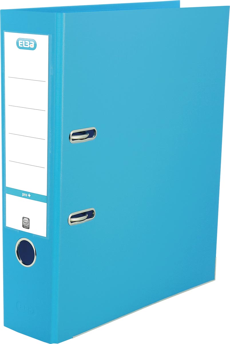Elba - Ordner Smart Pro+ A4 80 mm PP/PP bleu océan