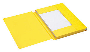 Jalema - Folio Folio 3 Vanne 100% carton recyclé 250 gr jaune