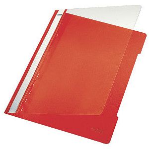 Leitz - Fastrusher Standard A4 PVC Red | 25 Stücke