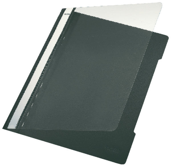 Leitz - Fastrusher Standard A4 PVC Black | 25 pièces