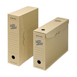 Boîte d'archives Loeff Quick Box 3000 A4 335x240x80 | 50 pièces