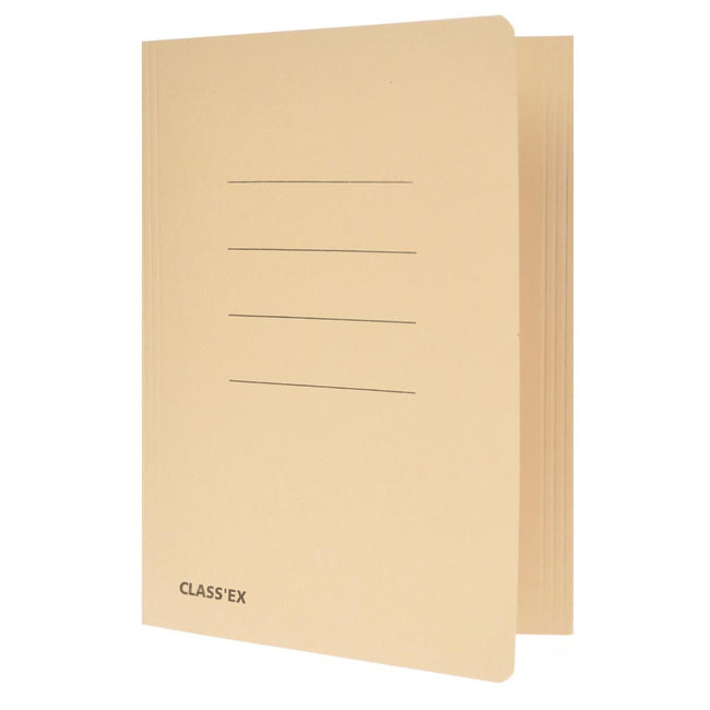 Classex -  Class'ex dossiermap, 3 kleppen ft 18,2 x 22,5 cm (voor ft schrift), gems