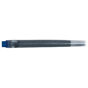 Parker - Tintenmuster Quink Permanent Blau/Schwarz | 20 Stücke