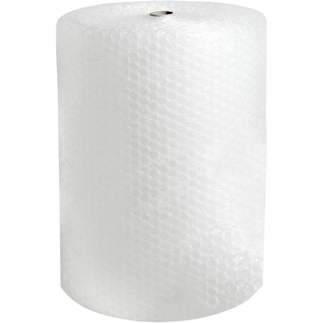 SendProof® - Feuille | papier bulle | 2 couches | PEBD | Gros étalon | 100 cm | 50m | transparent