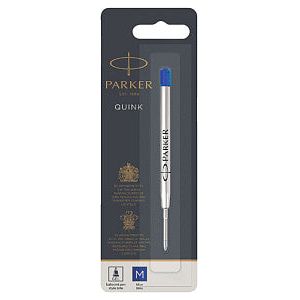 Parker - GelsRight Flat Quink Medium Blue Blister de 1 morceau