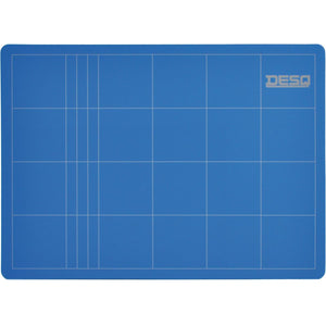Desq -  snijmat, 3-laags, blauw, ft 22 x 30 cm