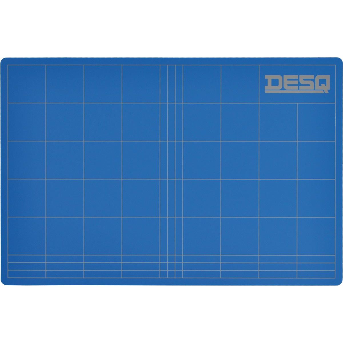 Desq - Tappetino da taglio, 3 strati, blu, ft 30 x 45 cm